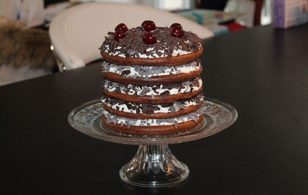 FORET NOIRE façon layer cake