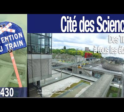 Les trains miniatures à la cité des sciences de la Villette