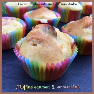 Muffins saumon & emmenthal