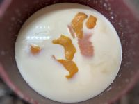 Crèmes caramel au pamplemousse rose