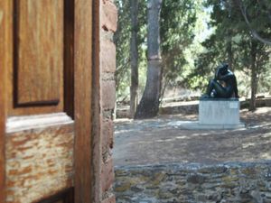 La métairie et exposition Maillol. Dessins © photographies Le Curieux des arts Antoine Prodhomme, musée Maillol-Banyuls, juillet 2016