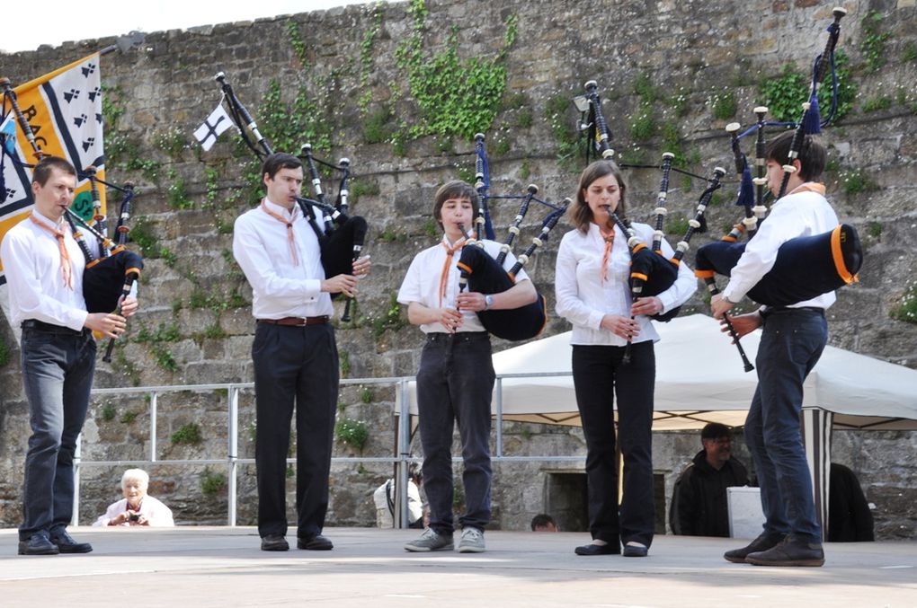 Concours départemental des bagadoù de 5ème catégorie du Finistère. Quimper 2013