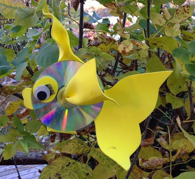 Ajouter une touche d'originalité en fabriquant ce poisson avec un vieux CD