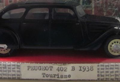 PEUGEOT 402 B TOURISME KIT RESINE DUBRAY 1/43