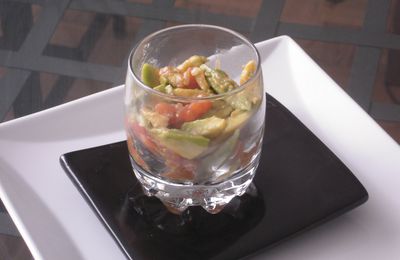 Verrine au saumon