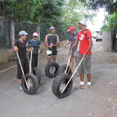 27 ème course de pneu de Mayotte