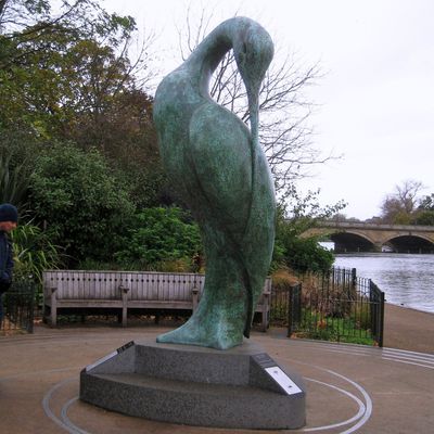 Isis, sculpture de Simon Gudgeon à Hyde Park