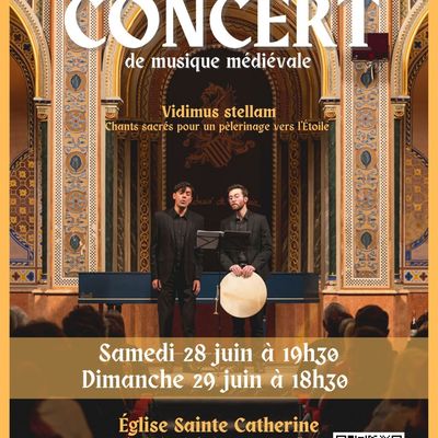 Concert de Musique Médiévale interprétée par LES TROUVEURS 