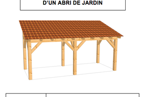 Réalisation d'un Abri à bois