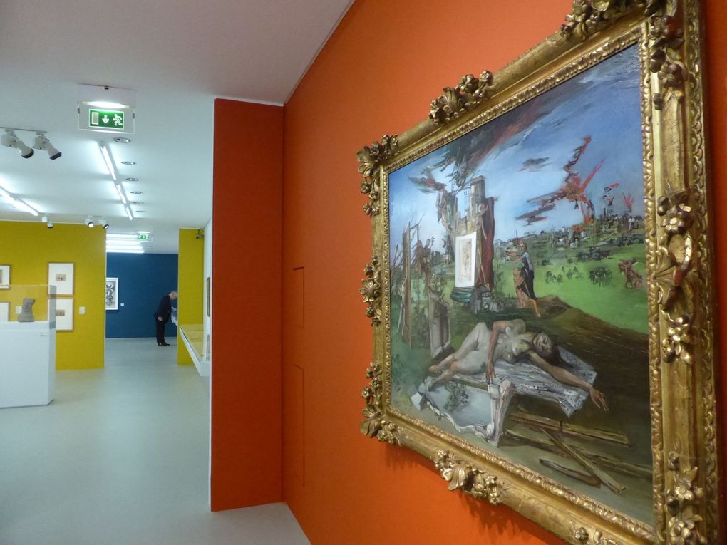 Vues de l'exposition Tristan Tzara, L'Homme approximatif, poète, écrivain d'art, collectionneur. Musée d'art moderne et contemporain de Strasbourg © Le Curieux des arts Gilles Kraemer, présentation presse, septembre 2015