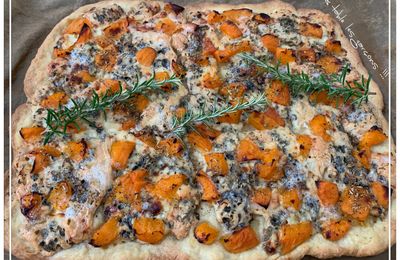 Tarte sucrée salée abricots /bleu