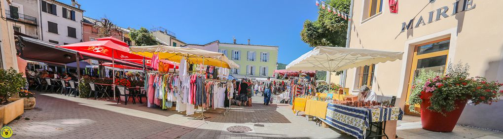 Marché hebdomadaire de St André les Alpes 