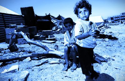 ENFANTS DE GAZA [poème texte écrit et audio]