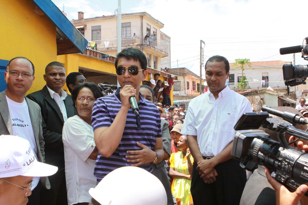 Le Président Andry Rajoelina a procédé au lancement du projet « Lalan-kely » financé par l'AFD.