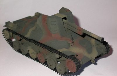 Chasseur de char type 1 Ho-Ni tank hunter - Aurora 1/48