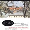 Présentation du Master Recherche à l'ENSA-Versailles