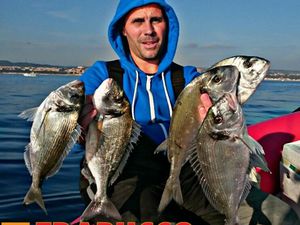 Pêche à la pierre Trabucco Fishing team France novembre 2015 