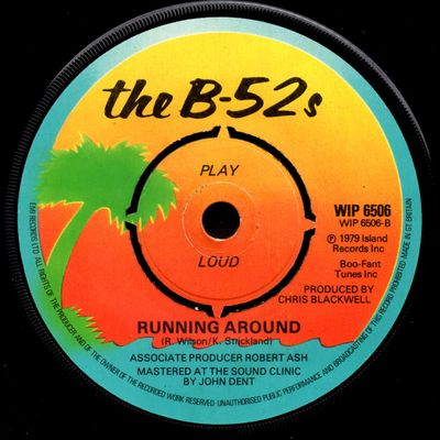 The B-52's - rock lobster / running around - 1979