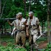 Une statue de la guerre du Vietnam