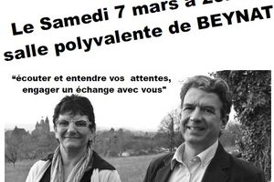 Samedi 7 mars 20h30 - Réunion publique à Beynat