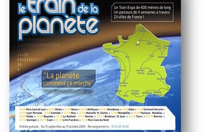 Top départ pour le Train de la Planète !