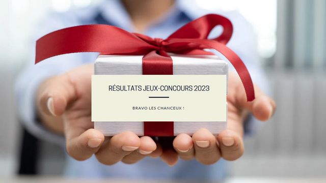 Résultats des jeux-concours MAI JUIN 2023