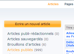 999 Articles Sur mon Blog, et plus de 1000 inscrits à ma newsettlers