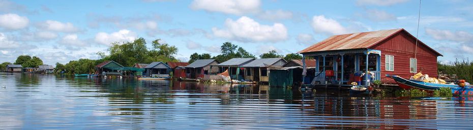 Cambodge... Le Tonlé Sap de Siem Reap à Battambang, 19 Octobre