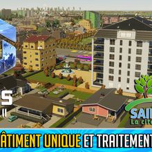 Cities Skylines 2 fr / Gameplay / Bâtiment Unique et Usine de Traitement des eaux usées