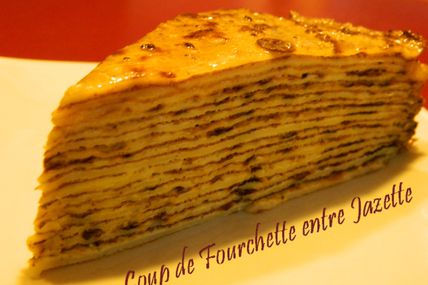 Millefeuilles de crêpes