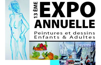 13e exposition de l'Atelier dessin-peinture de L'Ile-St-Denis