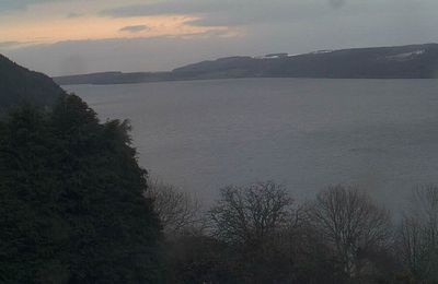 Webcam Loch Ness - 21 Janvier 2012 - 8h30