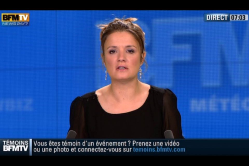 [2012 06 29] PASCALE DE LA TOUR DU PIN - BFM TV - PREMIERE EDITION @07H00