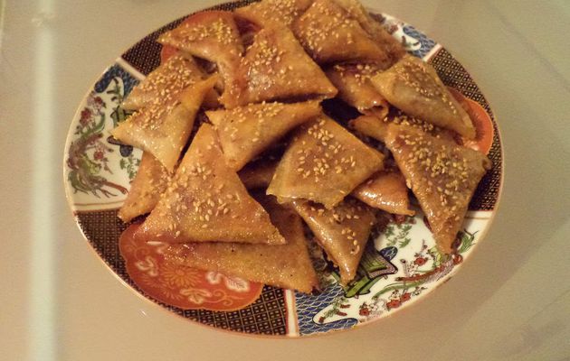 Briouats aux amandes