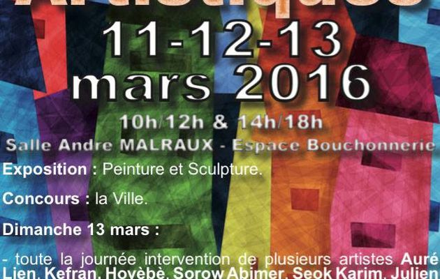 Exposition Peinture et Sculpture PIERREFEU DU VAR 2016