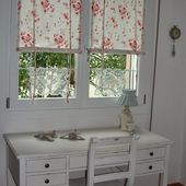 Shabby Home: Tutorial come realizzare delle tende Shabby Chic - Tutorial how to sew a Shabby Chic awning
