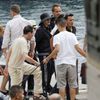 Madonna on the set of ''W.E.'' in Villefranche-sur-Mer - July 30, 2010