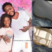 Vybz Kartel Shows Off His Christmas Clarks Collection and His Daughter