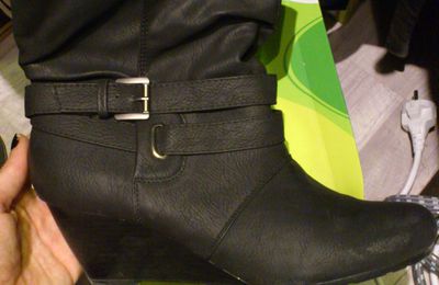 Low boots noires