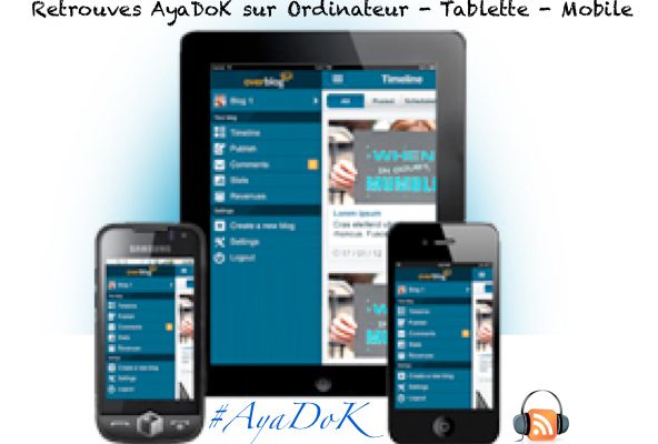 Retrouves #AyaDoK sur PC - Mobile - Tablette 