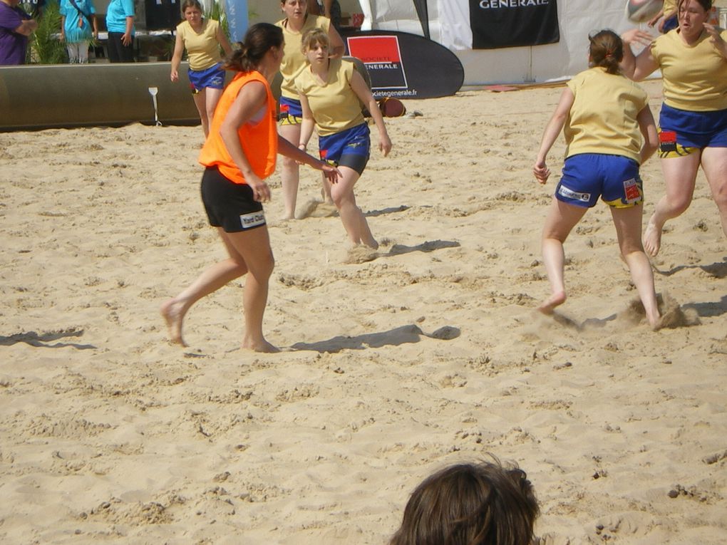 Tournoi de Beach Rugby en Juin 2009.
Notre journée des joueuses ^^