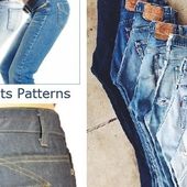 A Faire soi-même, coudre son Jean droit ou bootcut