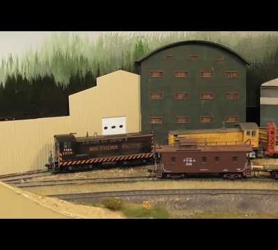 Circulations sur le réseau échelle HO  "Santa Cruz Northern" de Jim Providenza épisode 8