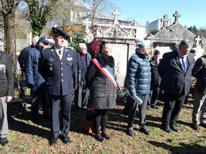 Cérémonie en hommage à André Esprit, jeudi 7 mars 2024 à St Roch