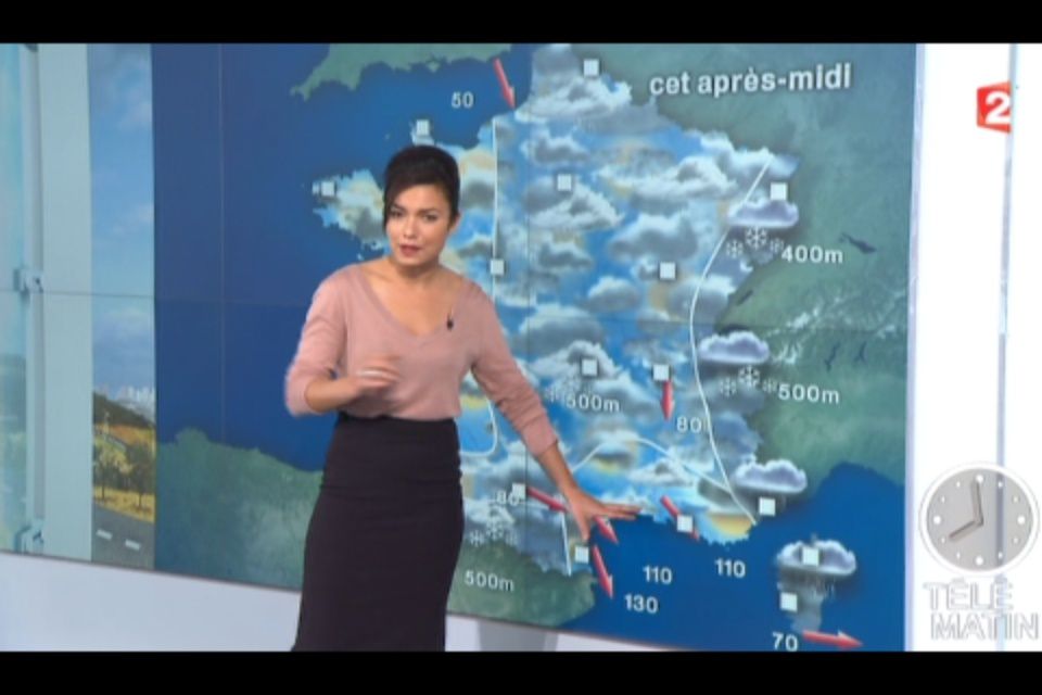 [2012 11 29] ANAIS BAYDEMIR - FRANCE 2 - LA METEO @07H55