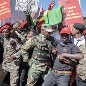 Afrique du Sud : des manifestants exhortent la France à quitter le continent africain