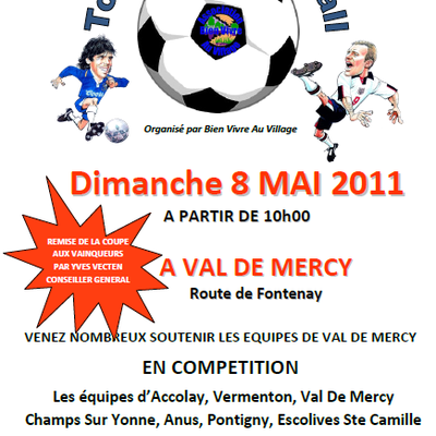 Tournoi de foot 2011 Val De Mercy