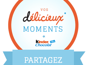 Concours photo/vidéo Kinder Chocolat du 7 au 28 mars 2014