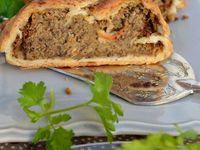 Pâté de lentilles en croûte, Tartelettes crues à la clémentine, Bûche légère au chocolat et au pain d'épices