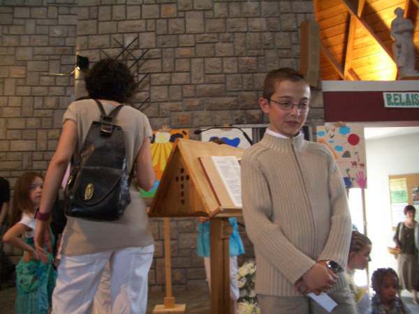 Les photos de la célébration du 10 juin 2007, en l'église Saint Joseph Artisan, Onet le Château